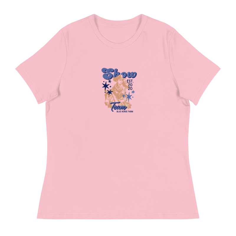 BHF Show Team Image Women's Relaxed T-Shirt – XL, Pink