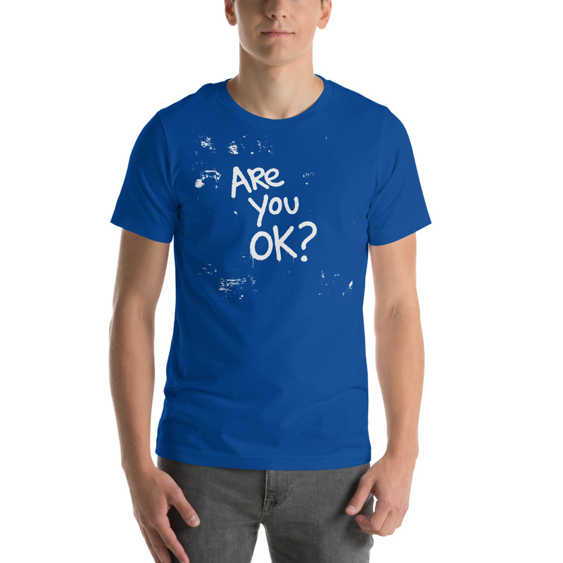 "Are You OK?" Graffiti tshirt