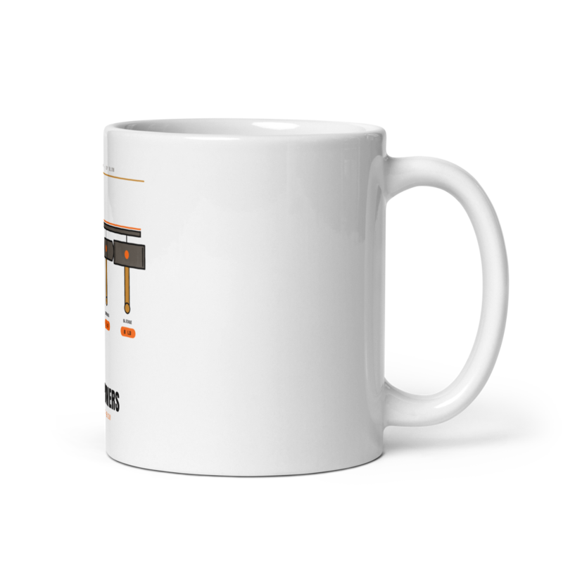 Hammer Rack Mug mockup