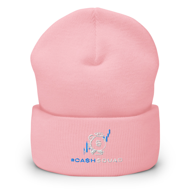 #CashSquad Beanie v.1 – One size, Baby Pink