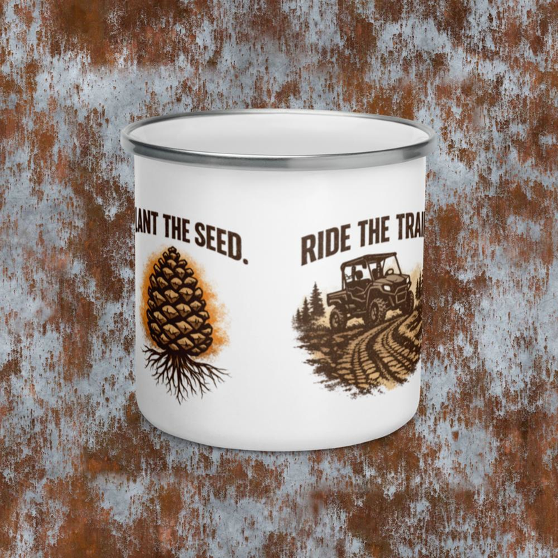 Plant the Seed • Ride the Trails Mug
