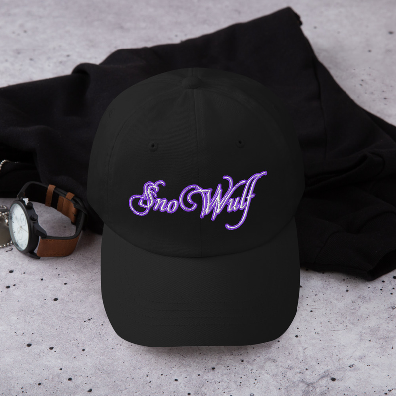 SnoWulf name Dad Hat
