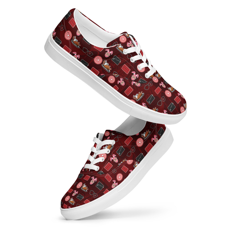 Women's “Ralphie’s Red Plaid" Custom A Christmas Story Family Canvas Shoes