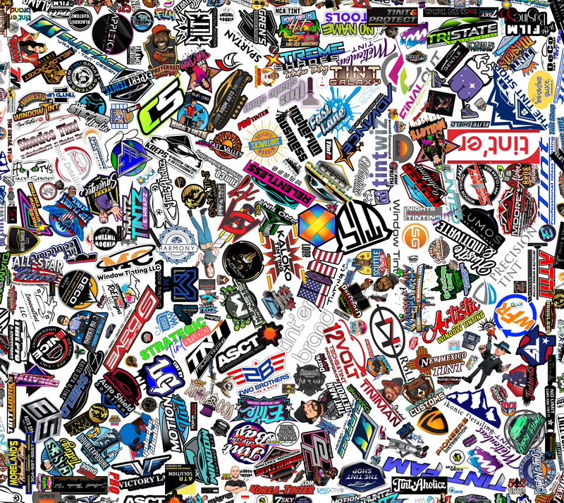 Sticker Bomb Mouse Pad - 18in x 16in thumbnail 2