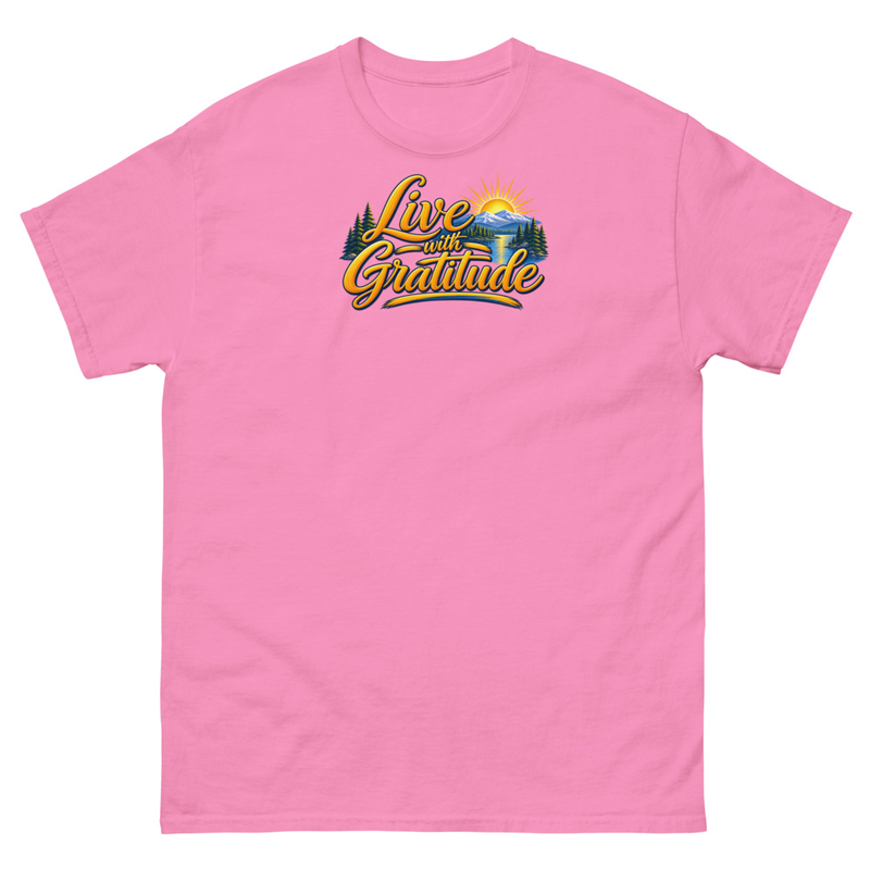 Live with Gratitude Unisex classic tee