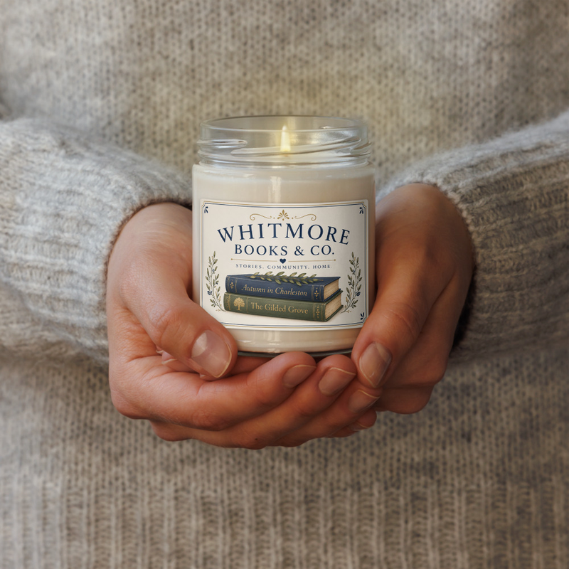 Whitmore Books Scented soy candle
