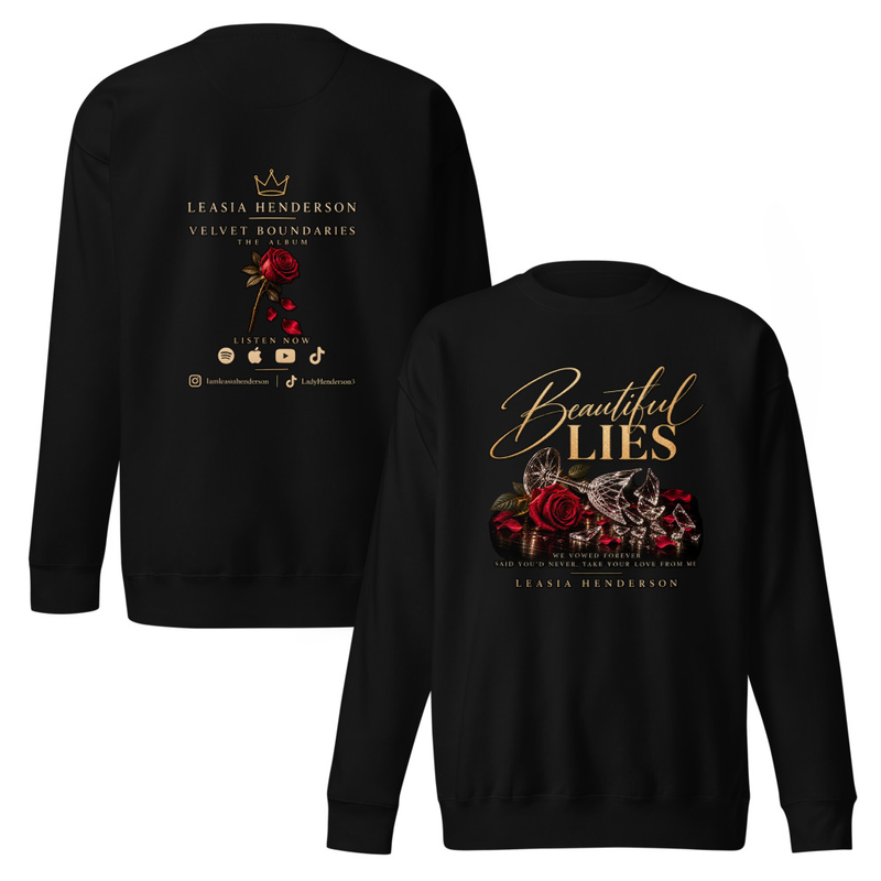 Beautiful Lies Anniversary Crewneck — Leasia Henderson