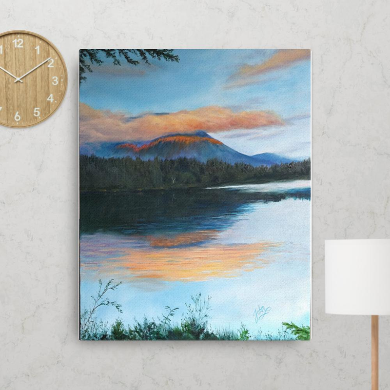 Mount Katahdin Canvas Print – 16″×20″