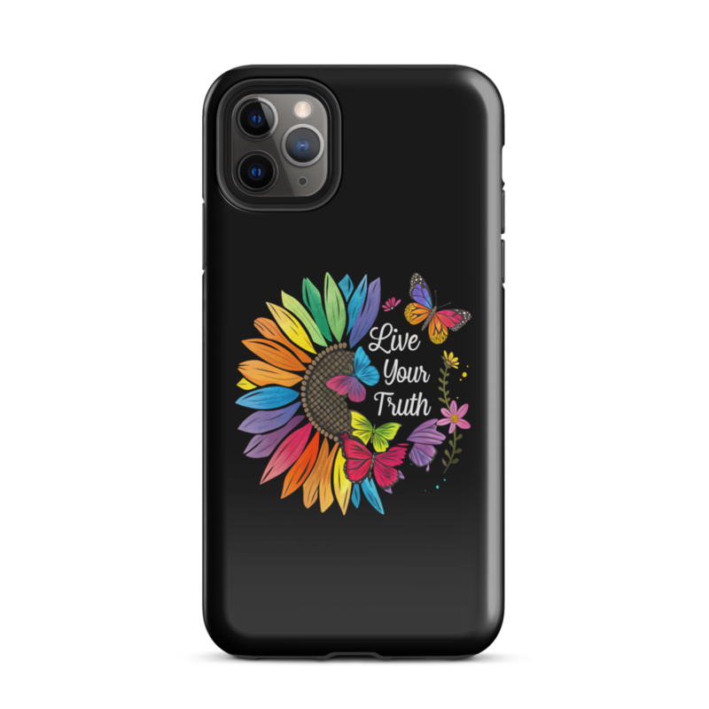 Live Your Truth Tough Case for iPhone® – iPhone 11 Pro Max, Glossy