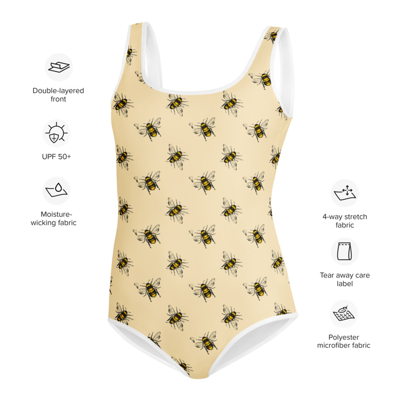 All-Over Print Youth Swimsuit