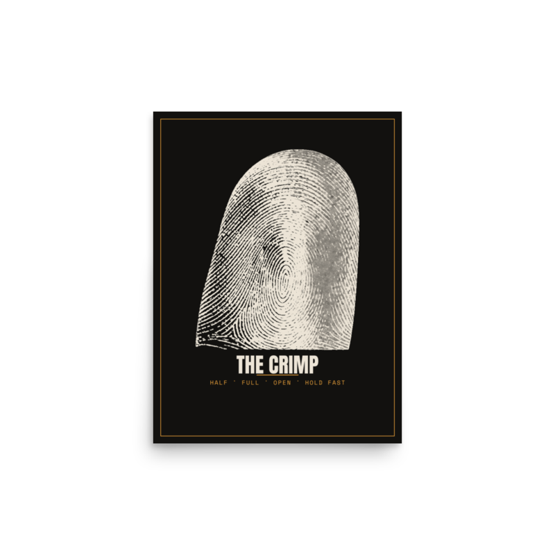 The Crimp Poster mockup