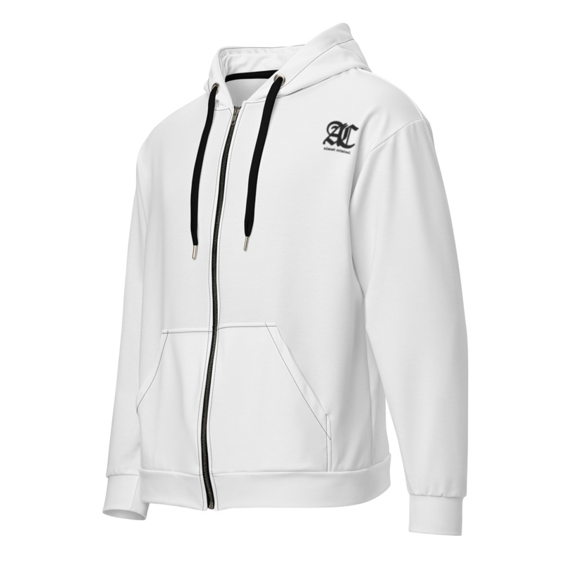 Unisex zip hoodie