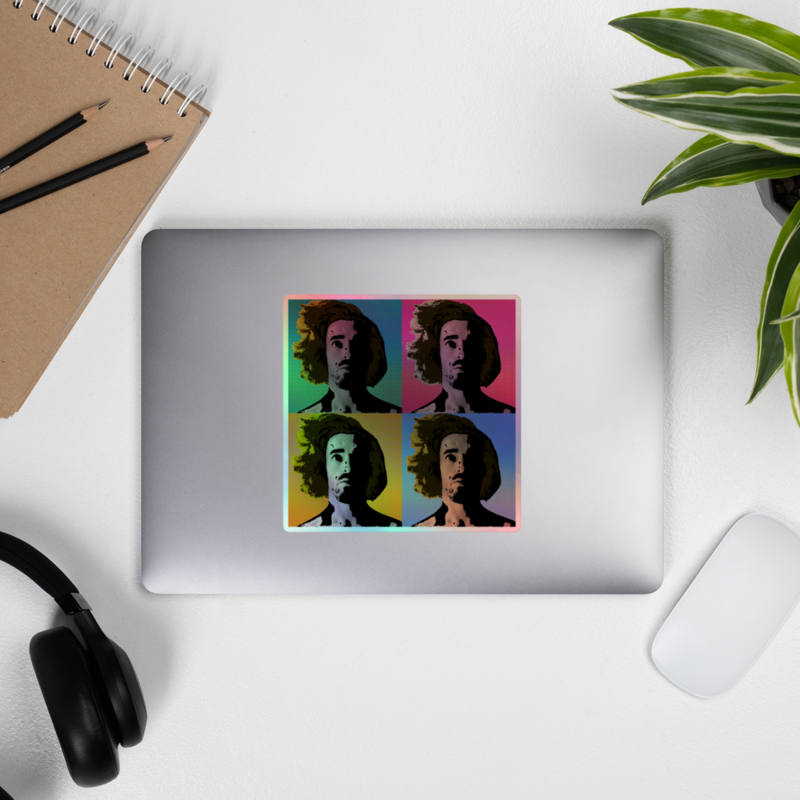 ALIBI holographic sticker