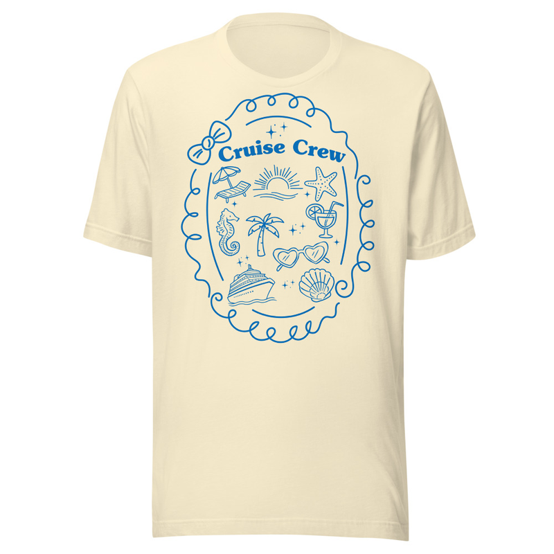 Cruise Crew Tee – 2XL, Natural