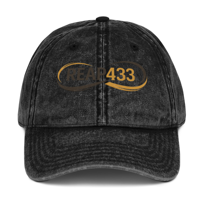 Vintage Cotton Twill Cap