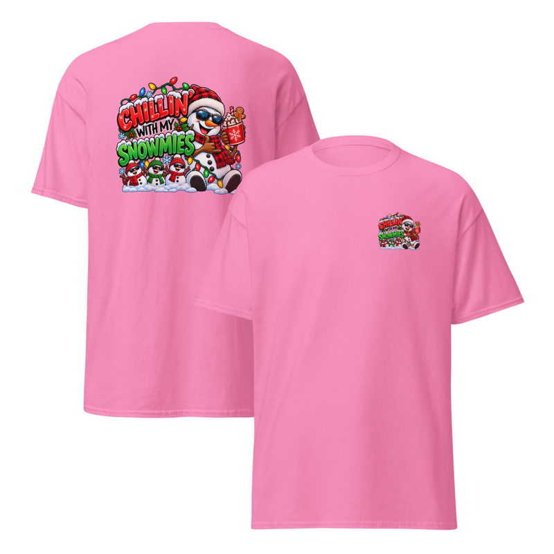 Chillin with my Snomies Unisex classic tee – XL, Azalea