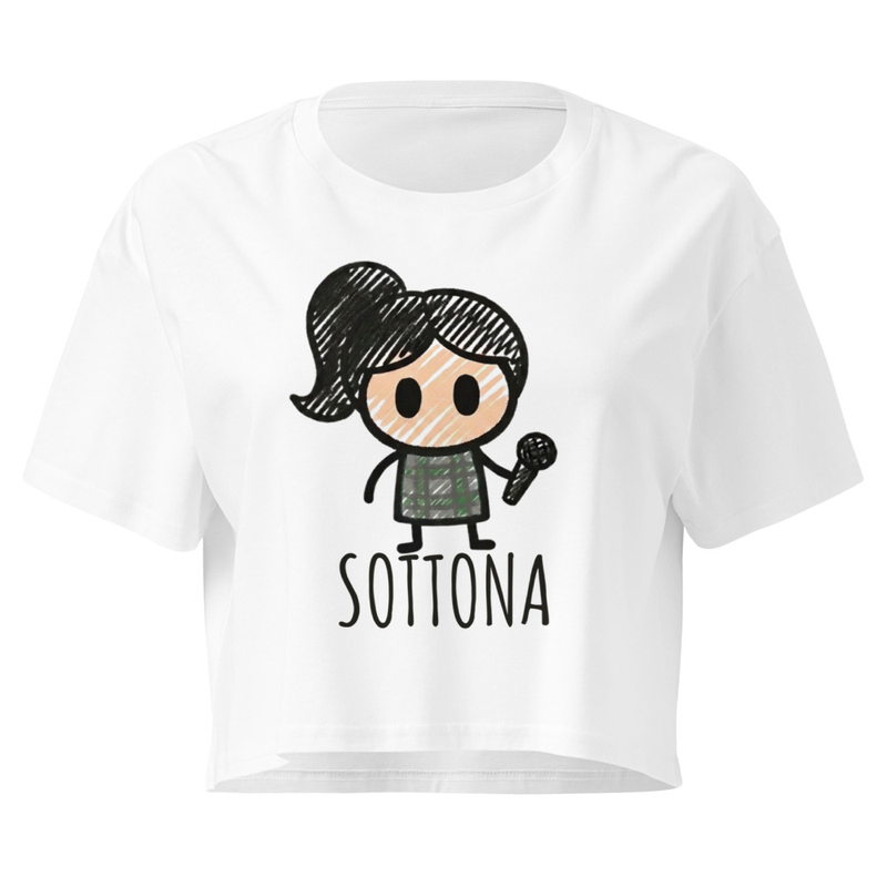 SOTTONA NEW Crop top da donna