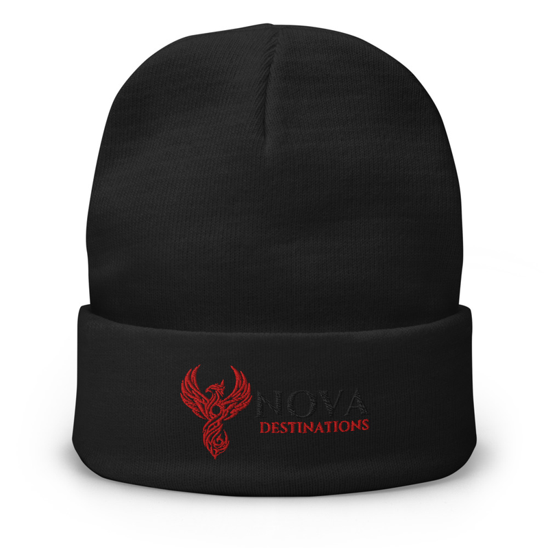 Embroidered Beanie