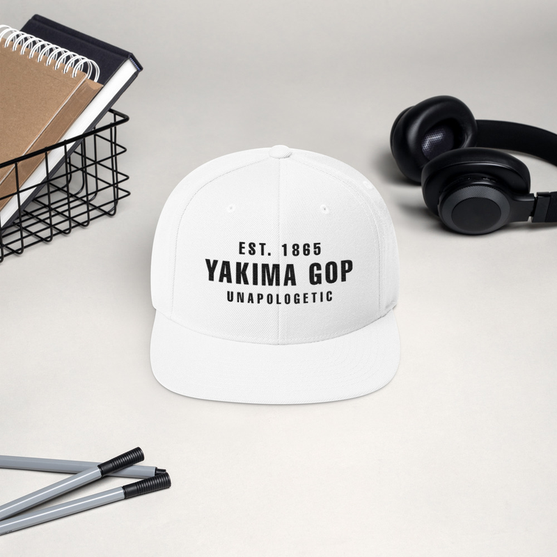 The 1865 Heritage Snapback - White
