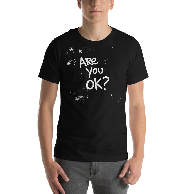 "Are You OK?" Graffiti tshirt