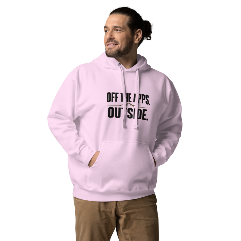 Off the Apps, outside - Unisex Hoodie