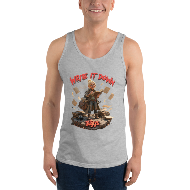 Ellie Mae- Write It Down Vest Tank