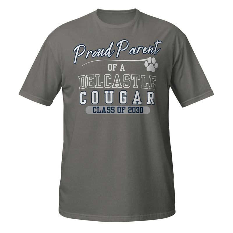T-Shirt Proud Parent (#2) - Class of 2030 – XL, Charcoal