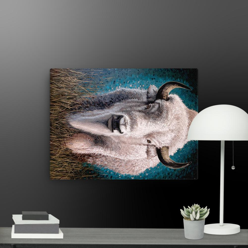 He Stands When All Bow – 12″×16″