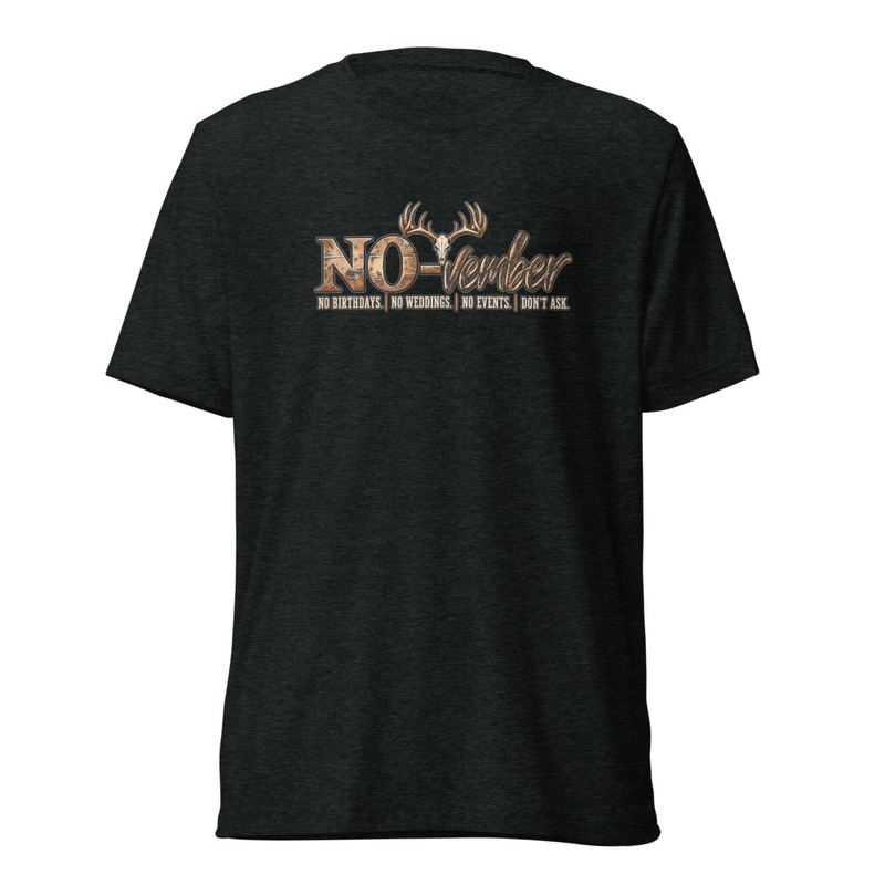 NOvember Trackyn tri-blend short sleeve t-shirt
