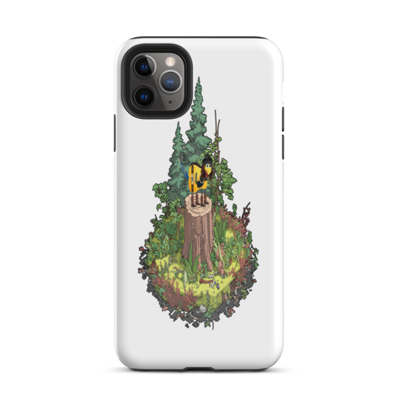 Cutaway Pluckle Tough Case for iPhone®