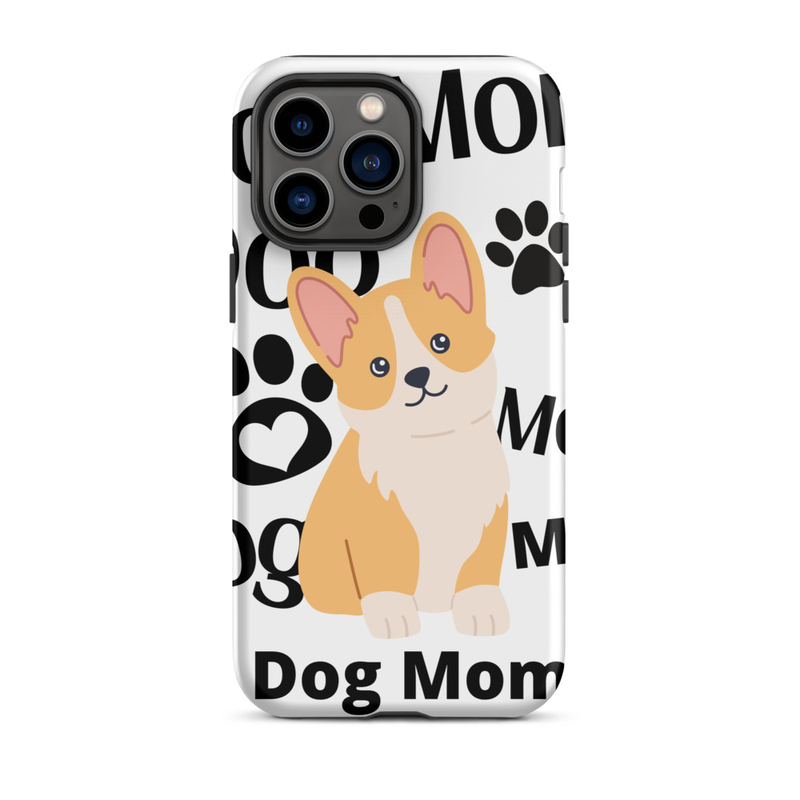 Tough Case for iPhone®: Dog Mom – iPhone 14 Pro Max, Matte