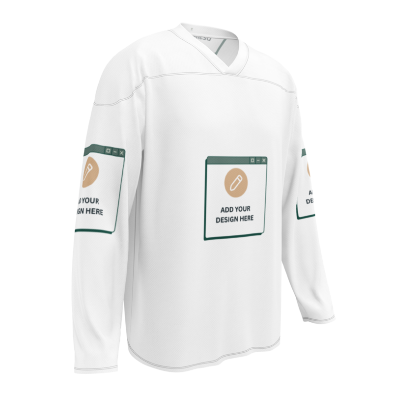 Recycled hockey fan jersey / 2XS