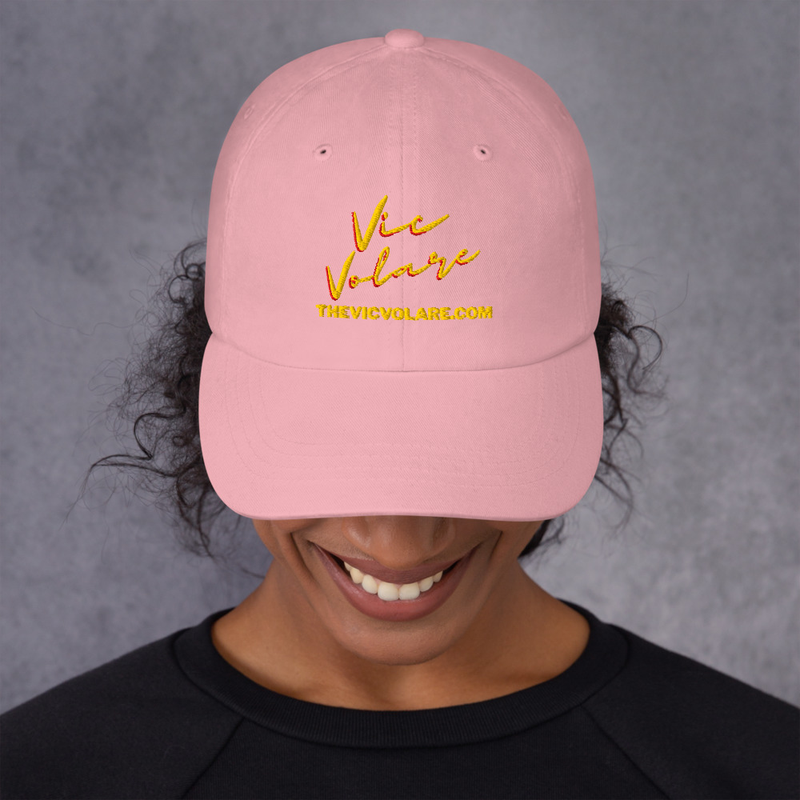 Vic's Embroidered Signature Dad hat
