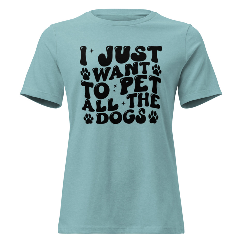 Women's Pet Dog Relaxed T-Shirt – view 2