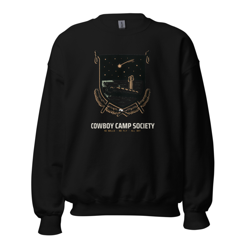 Cowboy Camp Society Crewneck (Artist Series) mockup
