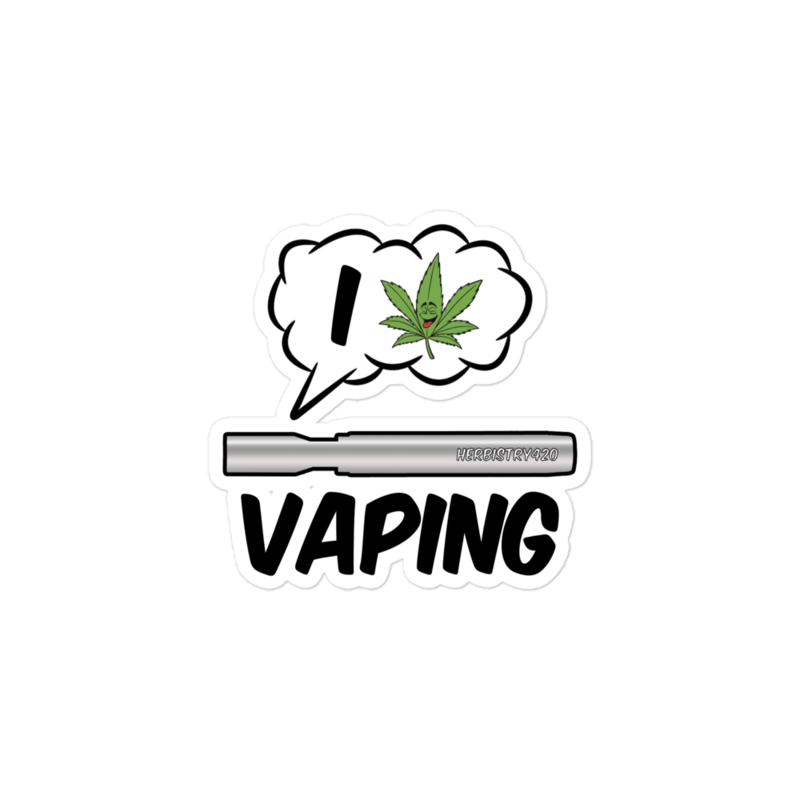 I Love Vaping – Bubble-free stickers
