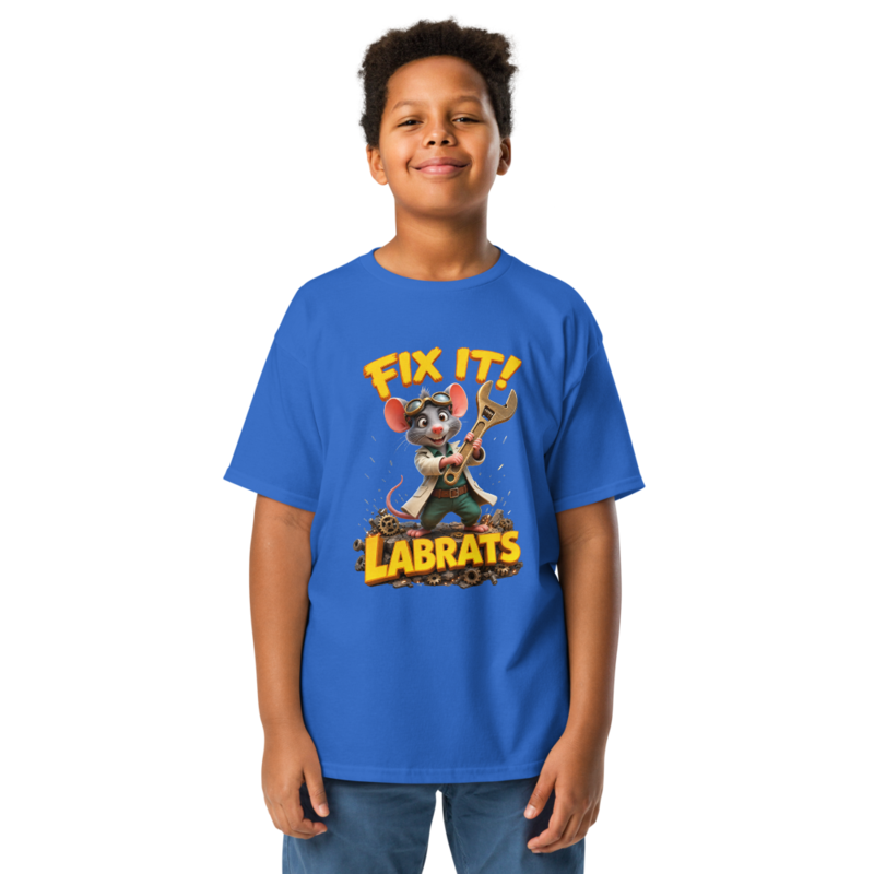 Sprocket Sparksqueak Fix It Kids T-Shirt