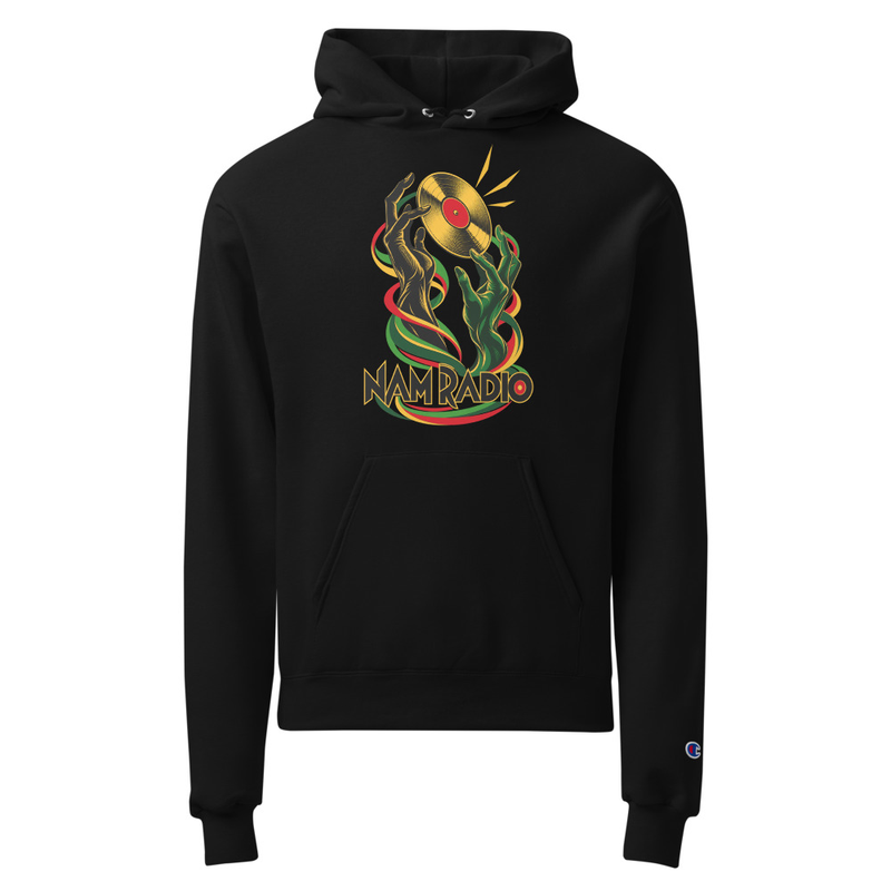 Unisex Champion hoodie view 2
