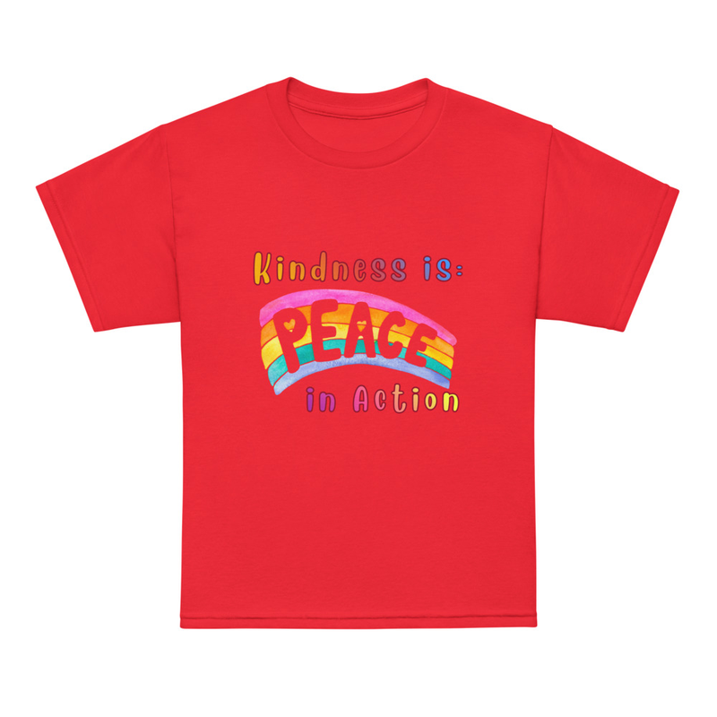 Kindness Youth t-shirt – XL, Red