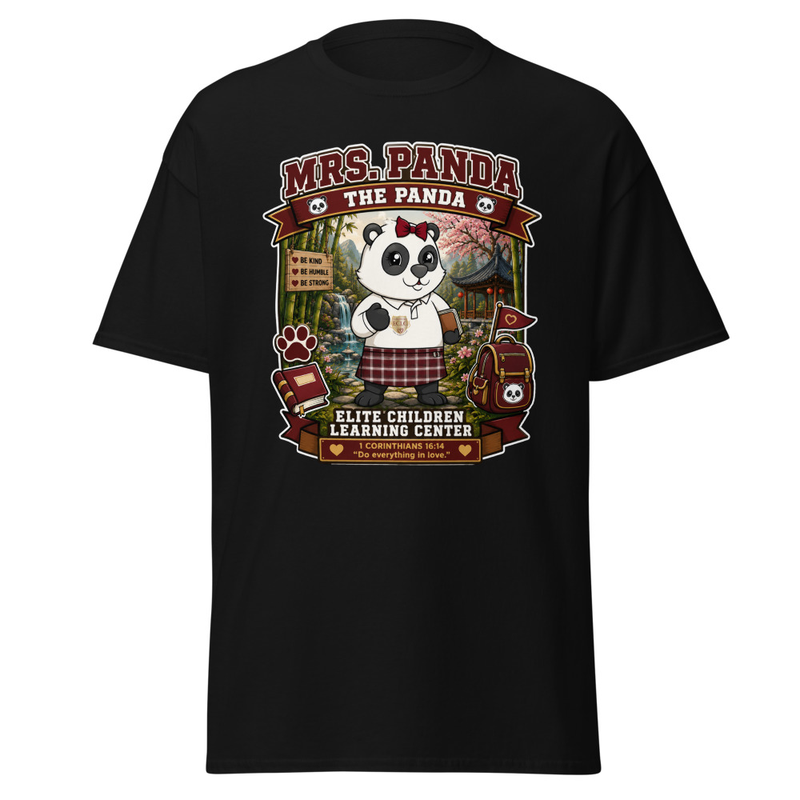 (Adult Size) Mrs. Panda – S, Black