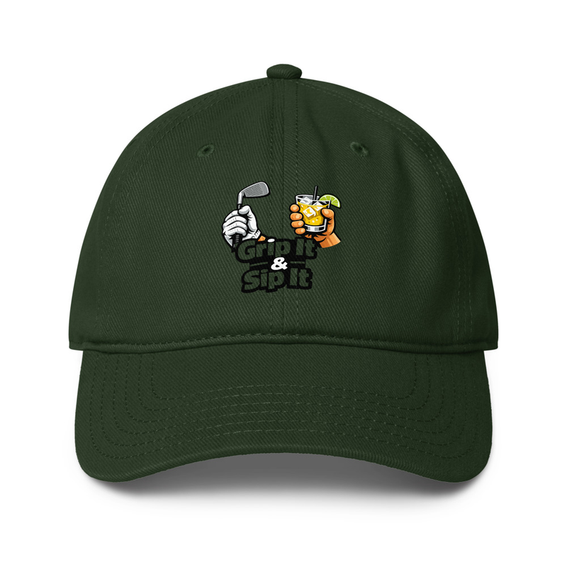 Grip it & Sip It Low-profile baseball cap