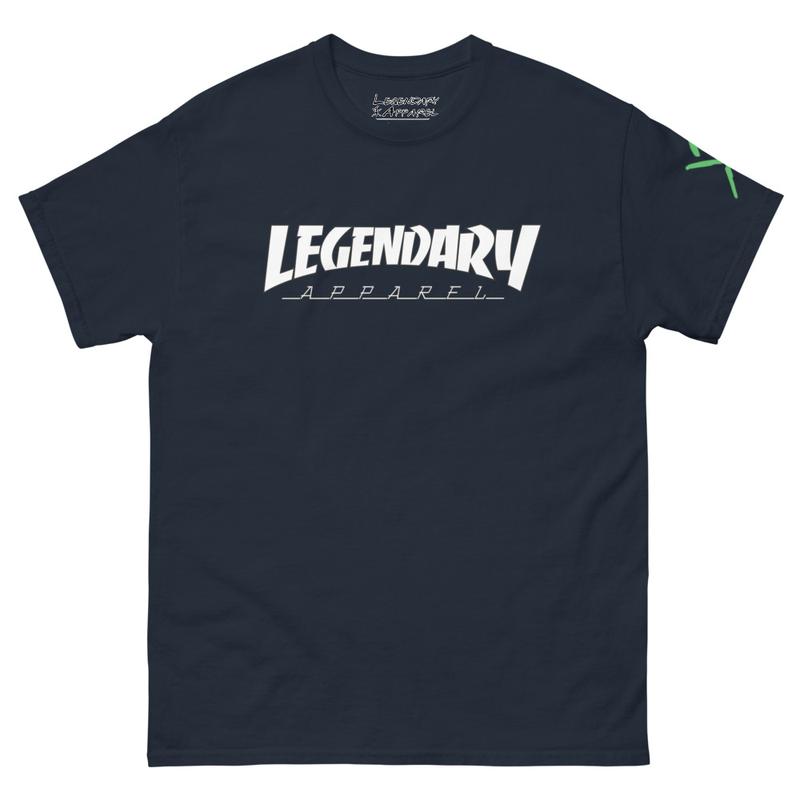 [ legendary magazine ] Classic tee – 4XL, Navy