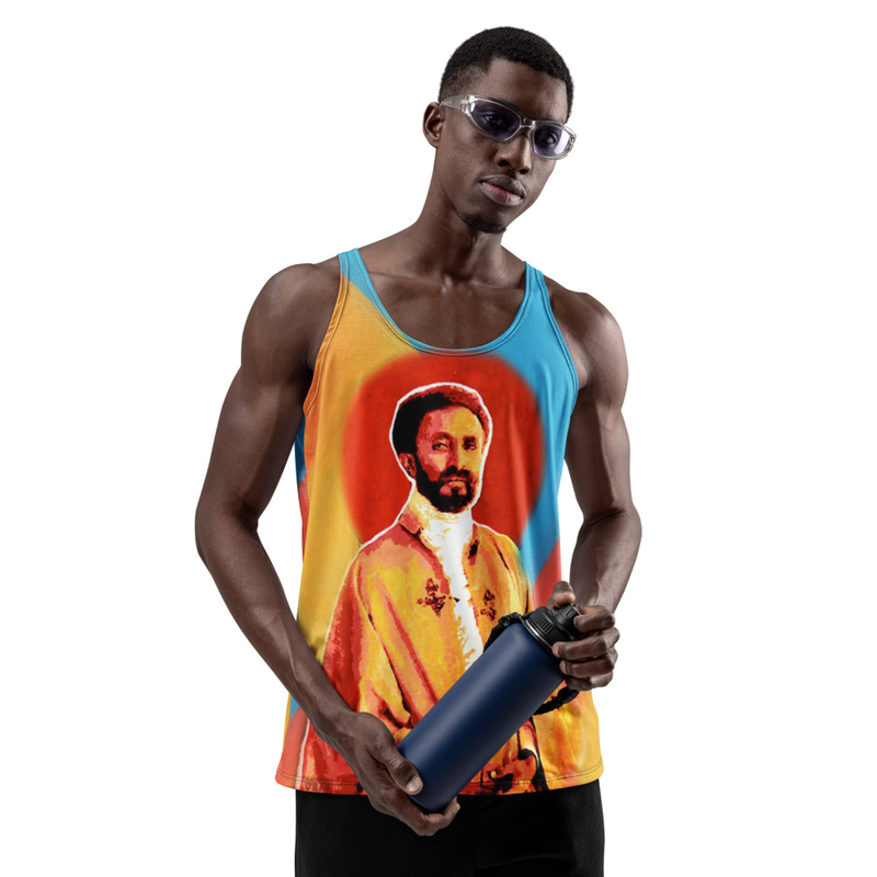 Lion Geometric Unisex Tank Top