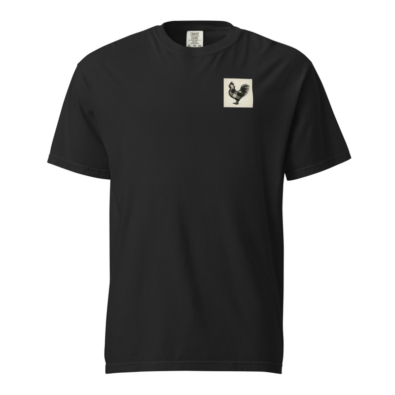 Unisex garment-dyed heavyweight t-shirt