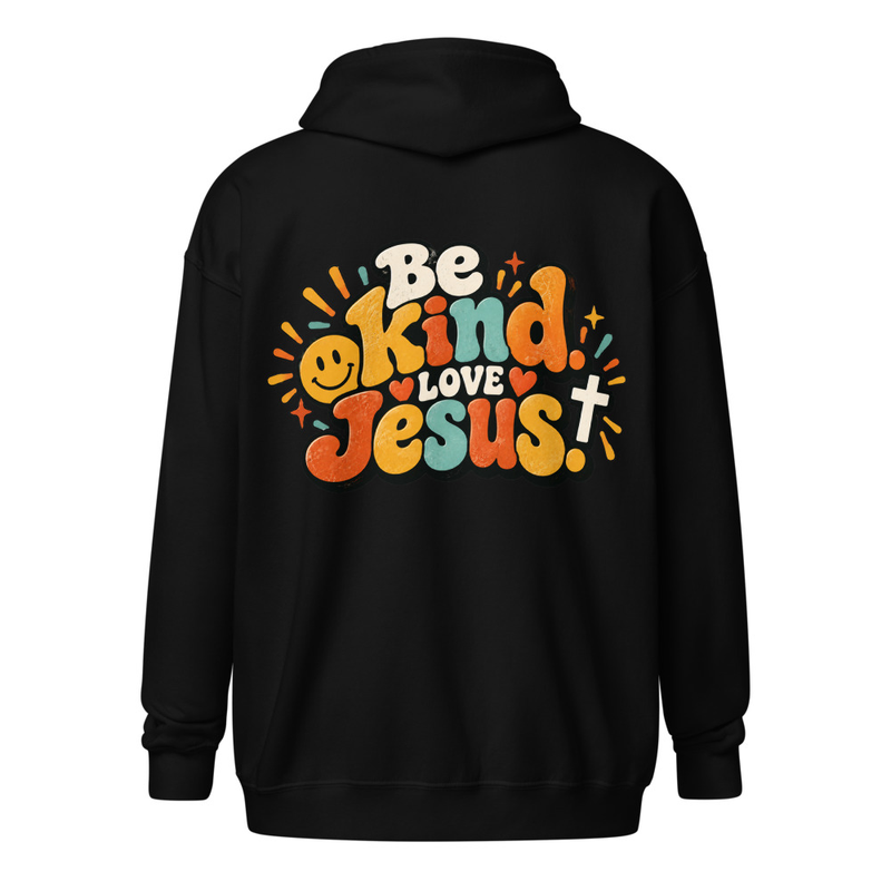 Be Kind Zip Hoodie