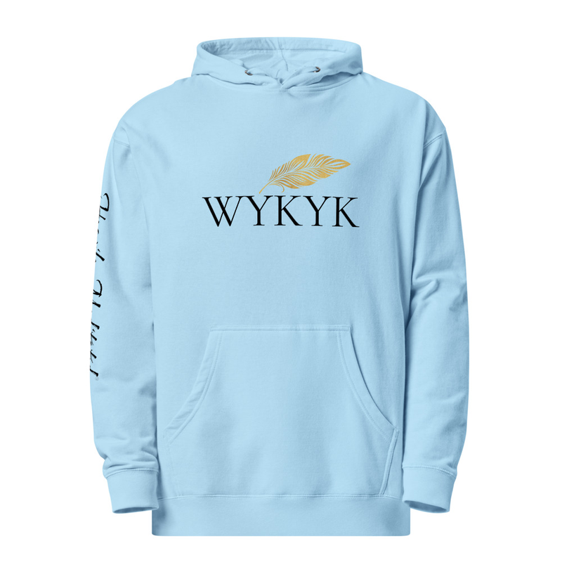 Soft Hoodie - When You Know You Know – XL, Blue Aqua