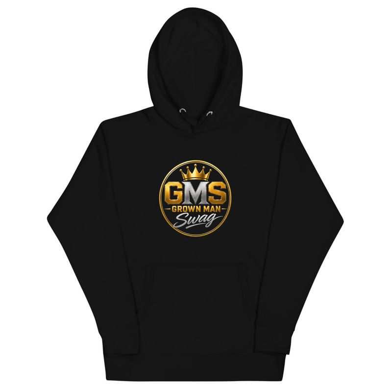 Grown Man Swag Signature Pullover Hoodie | Confidence. Style. Respect.