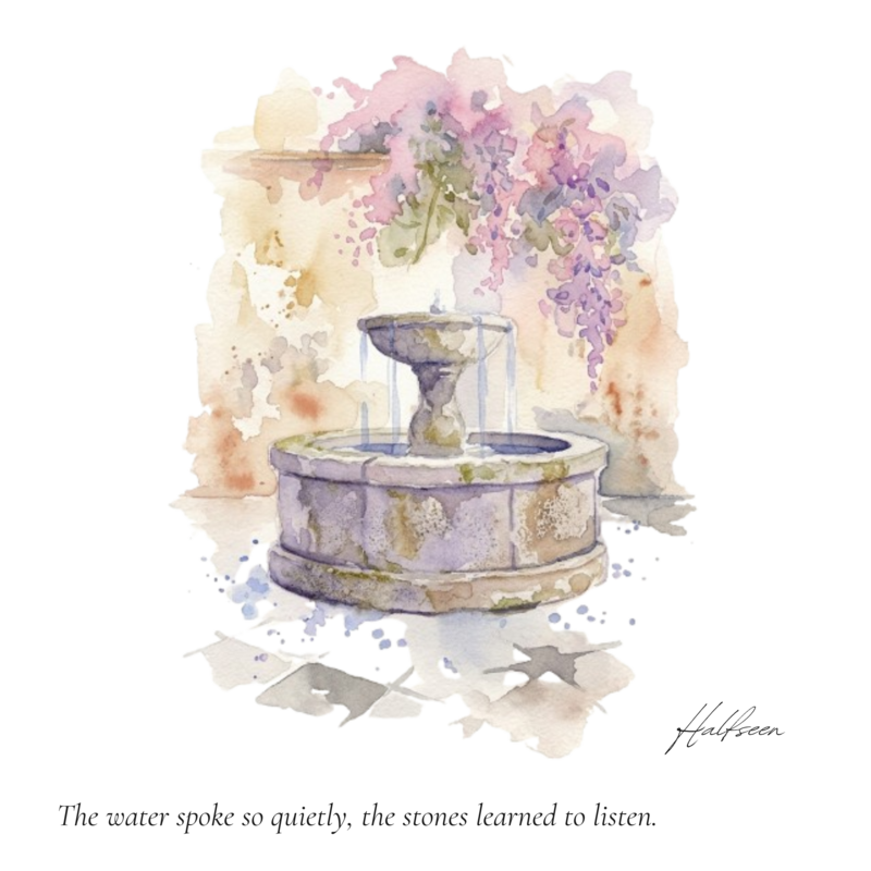 The Fountain — illustrationBack