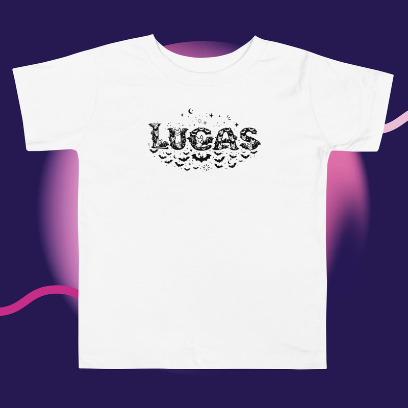 Lucas bat Toddler Short Sleeve Tee