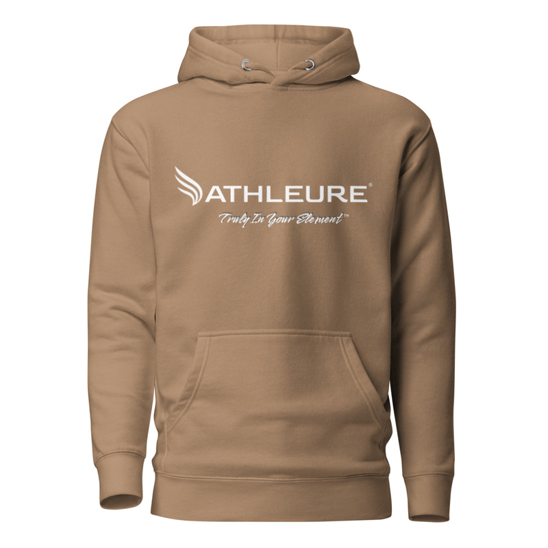 ATHLEURE® - Unisex Hoodie – S, Latte